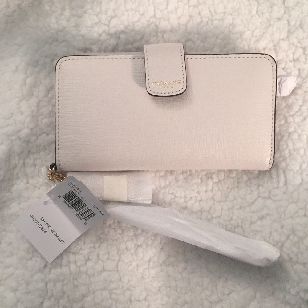Coach phone wallet wristlet